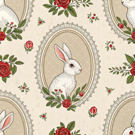 Christmas in Wonderland Pattern 59 Quilting Cotton Fabric