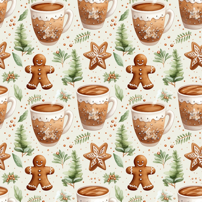 Christmastime Pattern 14 Quilting Cotton Fabric