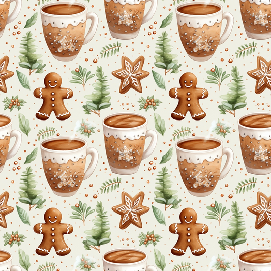 Christmastime Pattern 14 Quilting Cotton Fabric