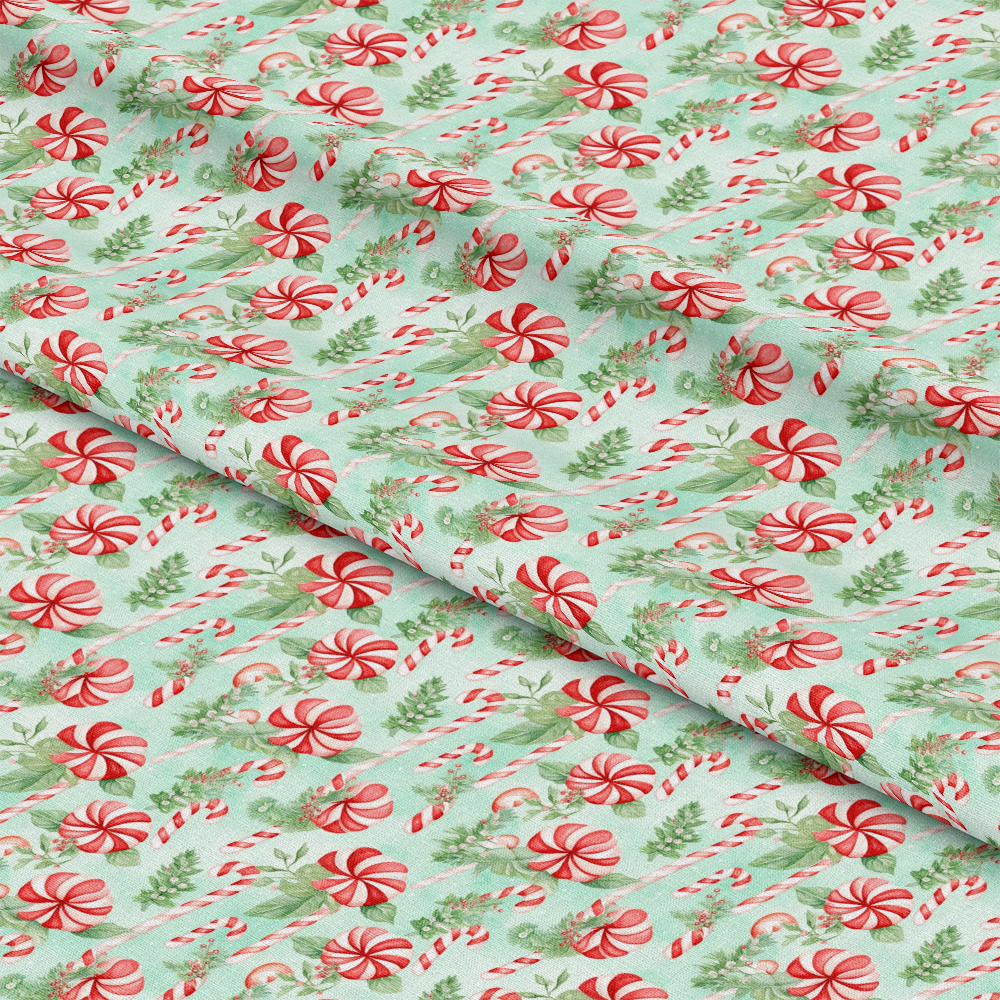 Christmastime Pattern 19 Quilting Cotton Fabric