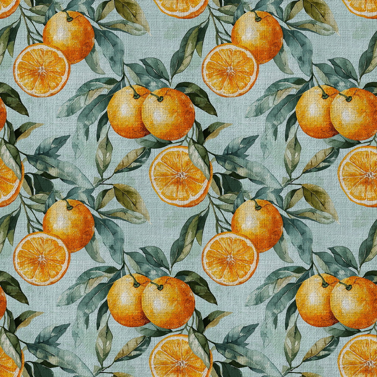 Citrus Blossoms Pattern 11 Quilting Cotton Fabric