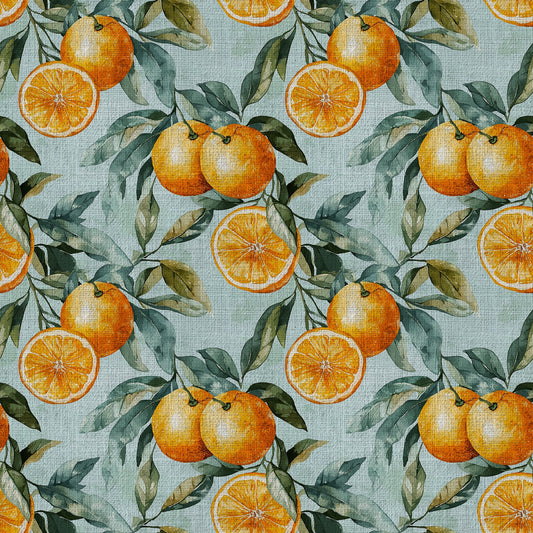 Citrus Blossoms Pattern 11 Quilting Cotton Fabric