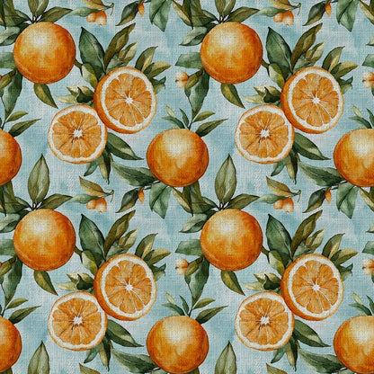 Citrus Blossoms Pattern 12 Quilting Cotton Fabric