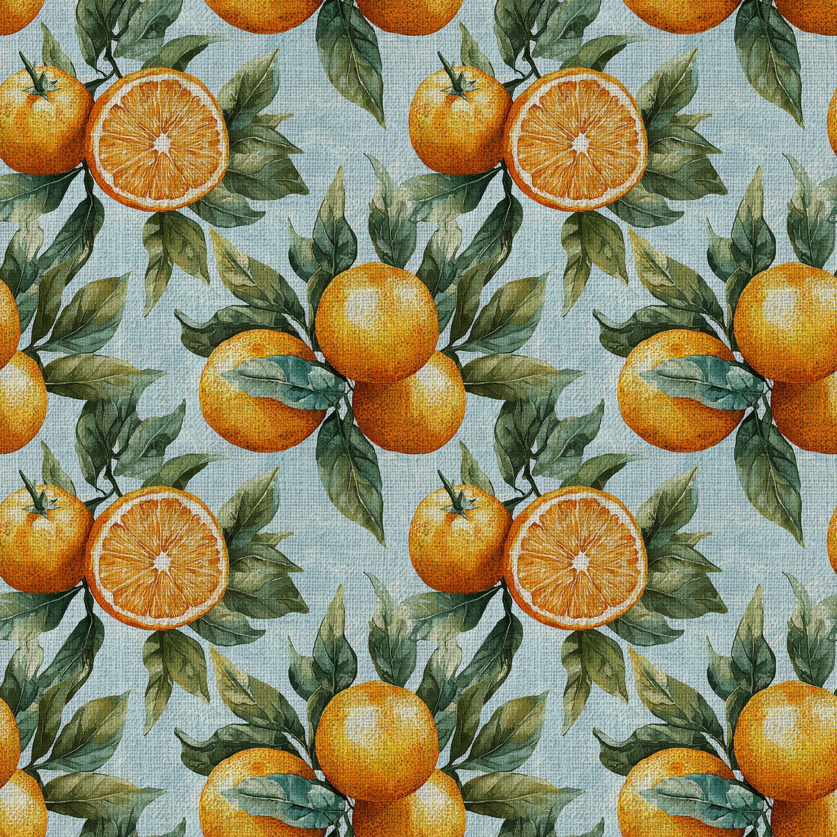 Citrus Blossoms Pattern 3 Quilting Cotton Fabric
