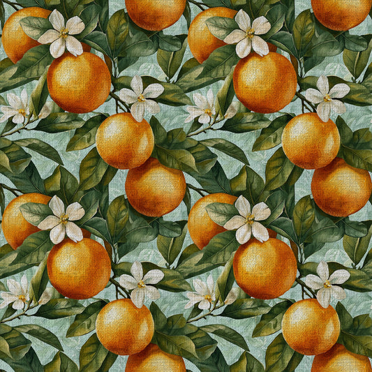 Citrus Blossoms Pattern 6 Quilting Cotton Fabric