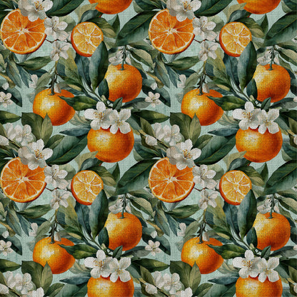 Citrus Blossoms Pattern 7 Quilting Cotton Fabric