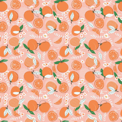 Citrus Summer Pattern 12 Quilting Cotton Fabric