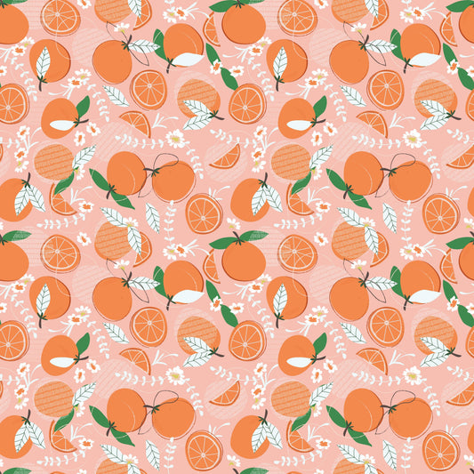 Citrus Summer Pattern 12 Quilting Cotton Fabric