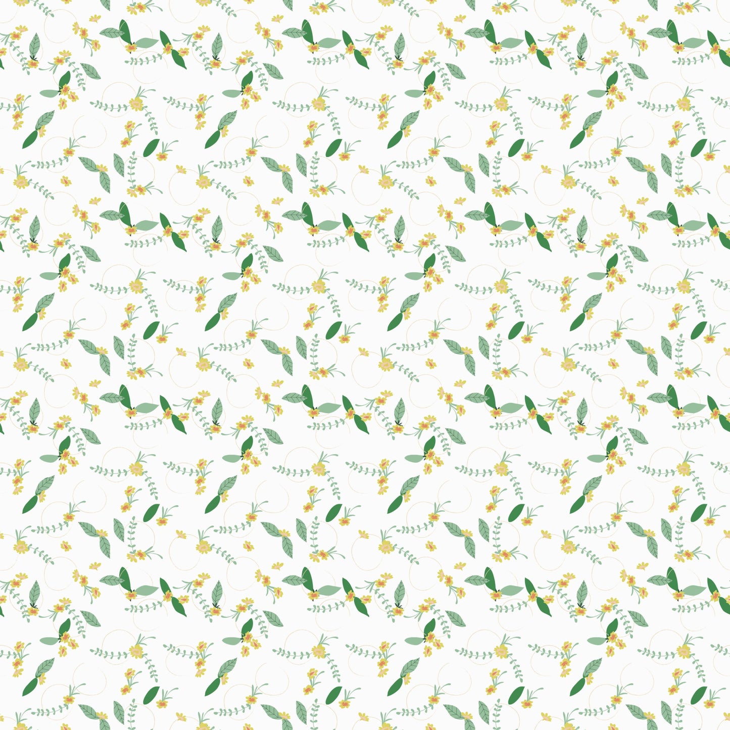 Citrus Summer Pattern 2 Quilting Cotton Fabric
