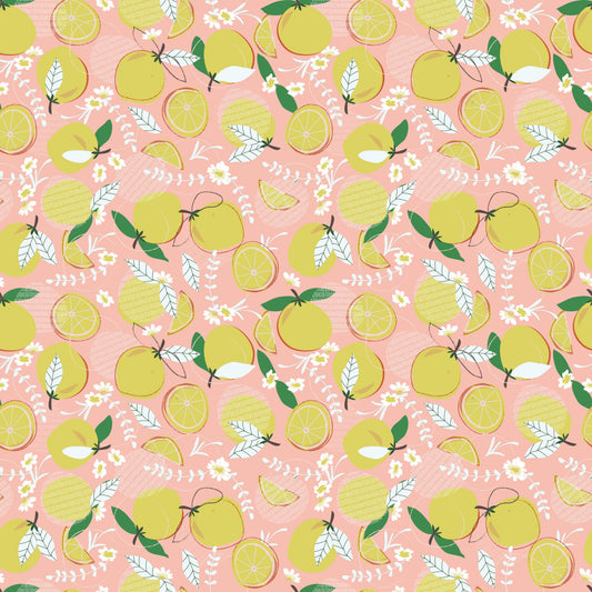 Citrus Summer Pattern 8 Quilting Cotton Fabric