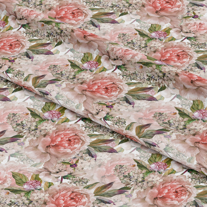 Classic Floral Pattern 1 Quilting Cotton Fabric