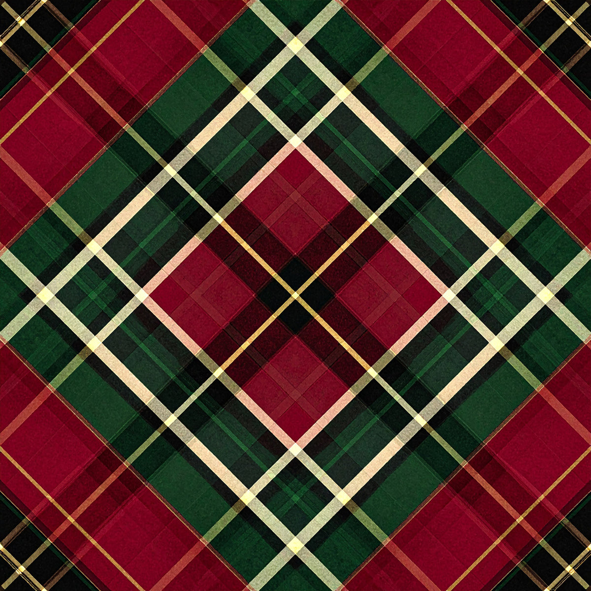 Classic Christmas Tartan Pattern 11 Quilting Cotton Fabric