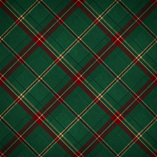 Classic Christmas Tartan Pattern 16 Quilting Cotton Fabric