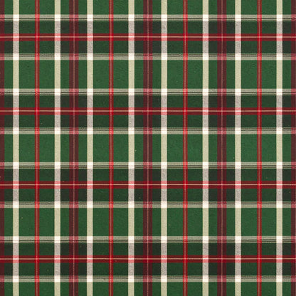 Classic Christmas Tartan Pattern 3 Quilting Cotton Fabric