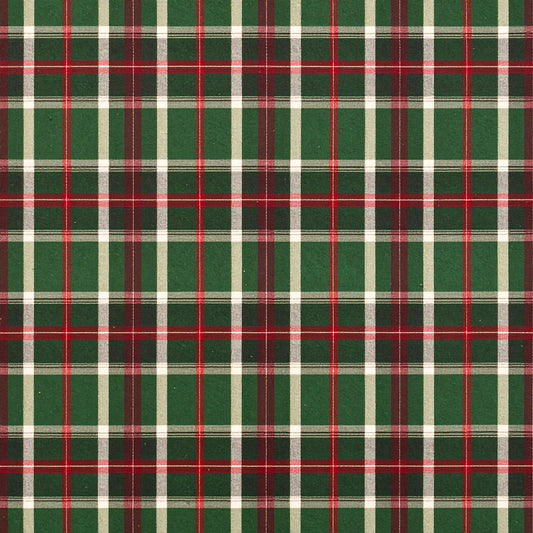 Classic Christmas Tartan Pattern 3 Quilting Cotton Fabric