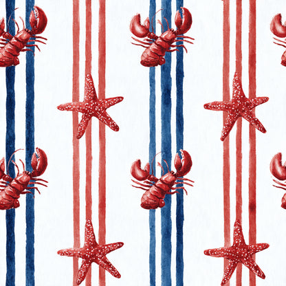 Coastal Coquette Pattern 11 Quilting Cotton Fabric