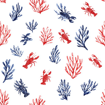 Coastal Coquette Pattern 12 Quilting Cotton Fabric