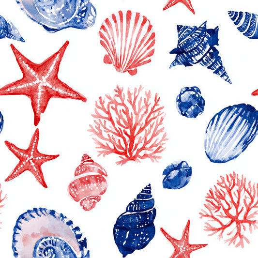 Coastal Coquette Pattern 5 Quilting Cotton Fabric