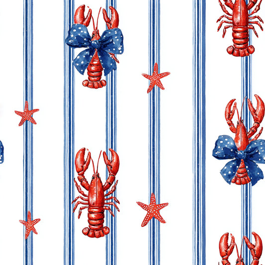 Coastal Coquette Pattern 9 Quilting Cotton Fabric