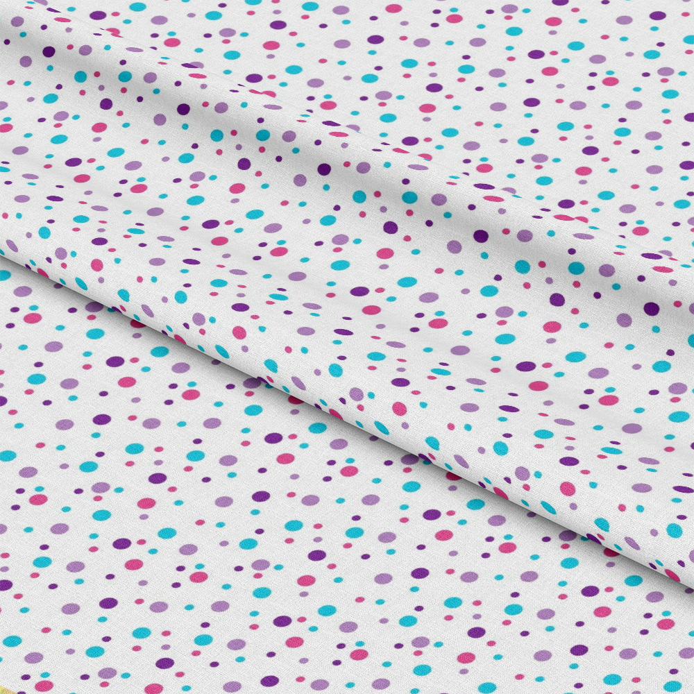 Confetti Dots Pattern 14 Quilting Cotton Fabric