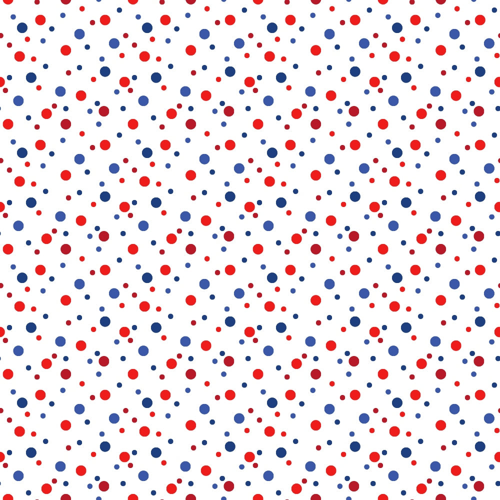 Confetti Dots Pattern 20 Quilting Cotton Fabric