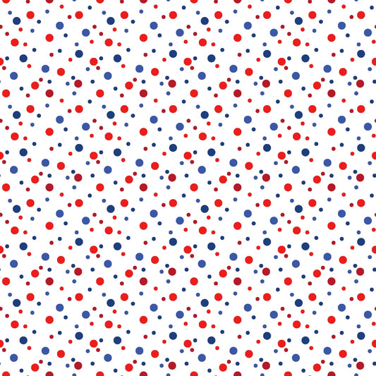 Confetti Dots Pattern 20 Quilting Cotton Fabric