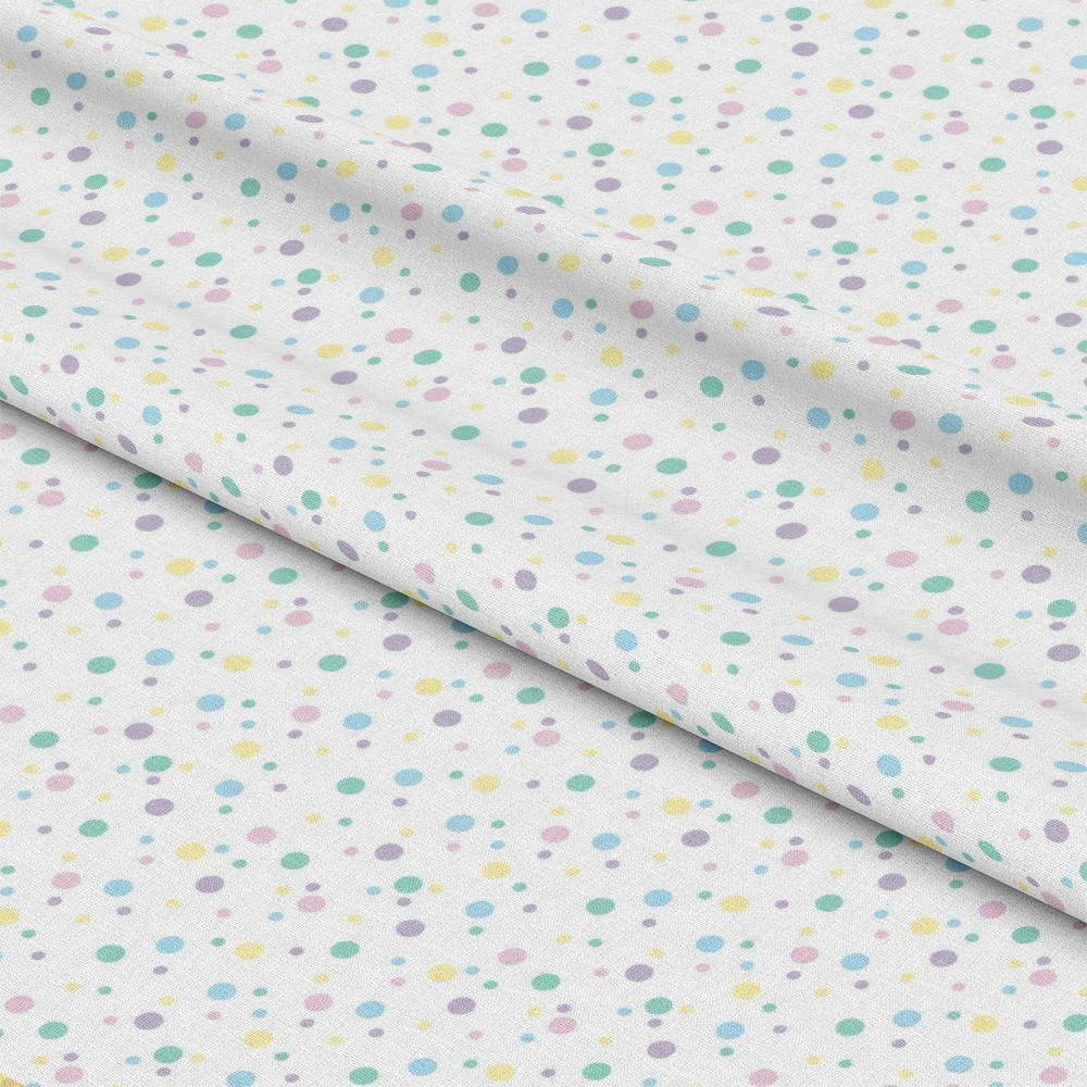 Confetti Dots Pattern 5 Quilting Cotton Fabric
