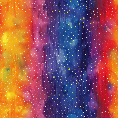 Cosmic Dance Pattern 4 Quilting Cotton Fabric