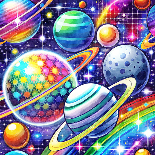 Cosmic Space Fabric Panel 8