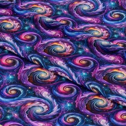 Cosmic Swirls Pattern 1 Quilting Cotton Fabric