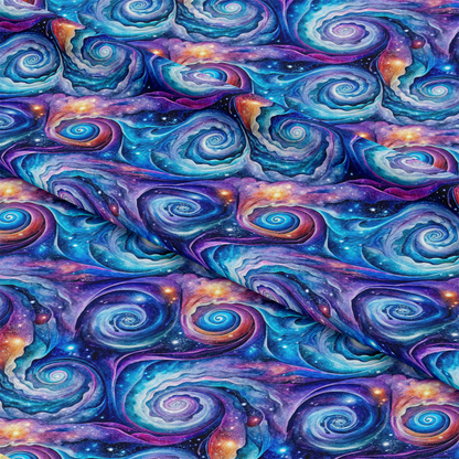 Cosmic Swirls Pattern 2 Quilting Cotton Fabric