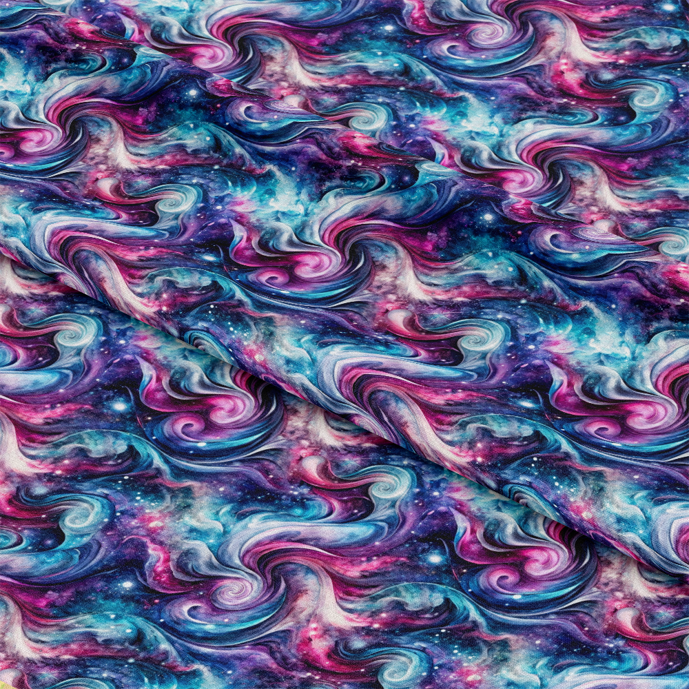 Cosmic Swirls Pattern 6 Quilting Cotton Fabric