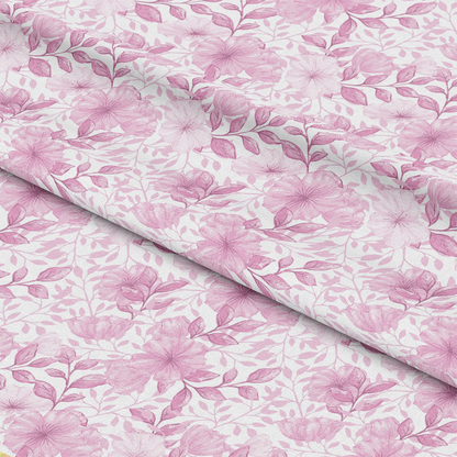 Country Flowers Pattern 39 Quilting Cotton Fabric