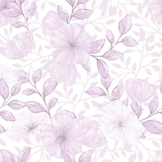 Country Flowers Pattern 42 Quilting Cotton Fabric