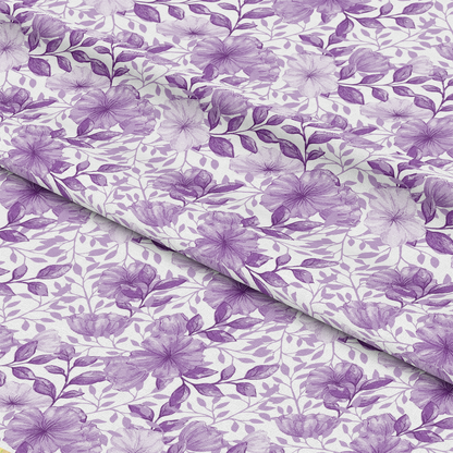 Country Flowers Pattern 44 Quilting Cotton Fabric