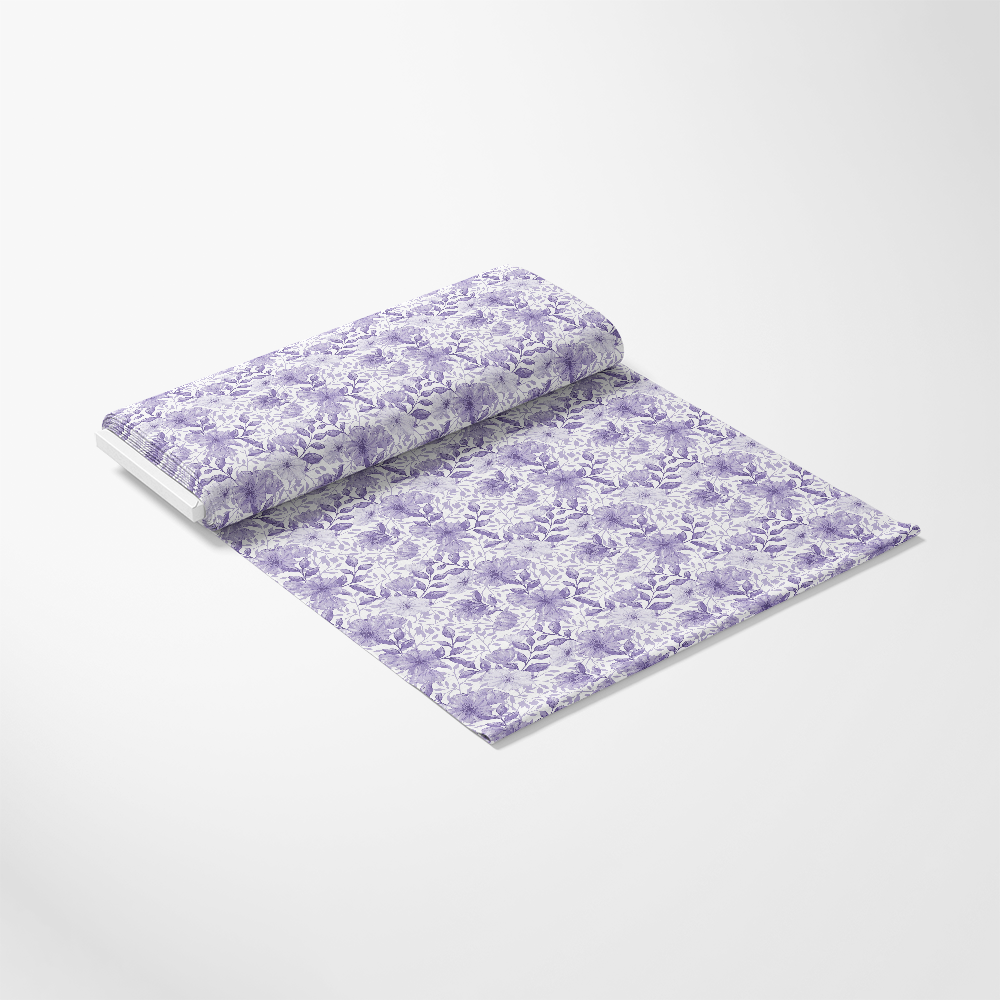 Country Flowers Pattern 46 Quilting Cotton Fabric