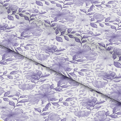 Country Flowers Pattern 46 Quilting Cotton Fabric
