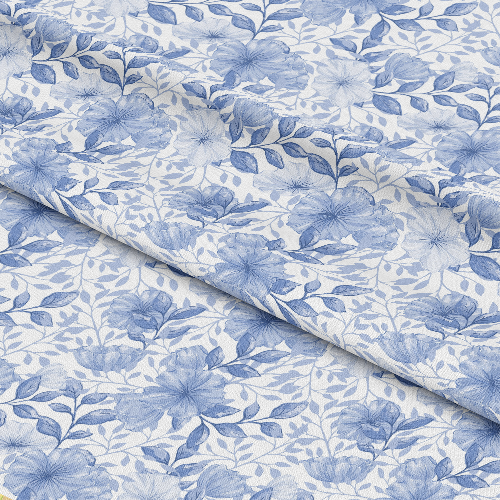 Country Flowers Pattern 51 Quilting Cotton Fabric