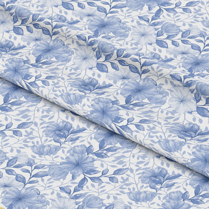 Country Flowers Pattern 51 Quilting Cotton Fabric