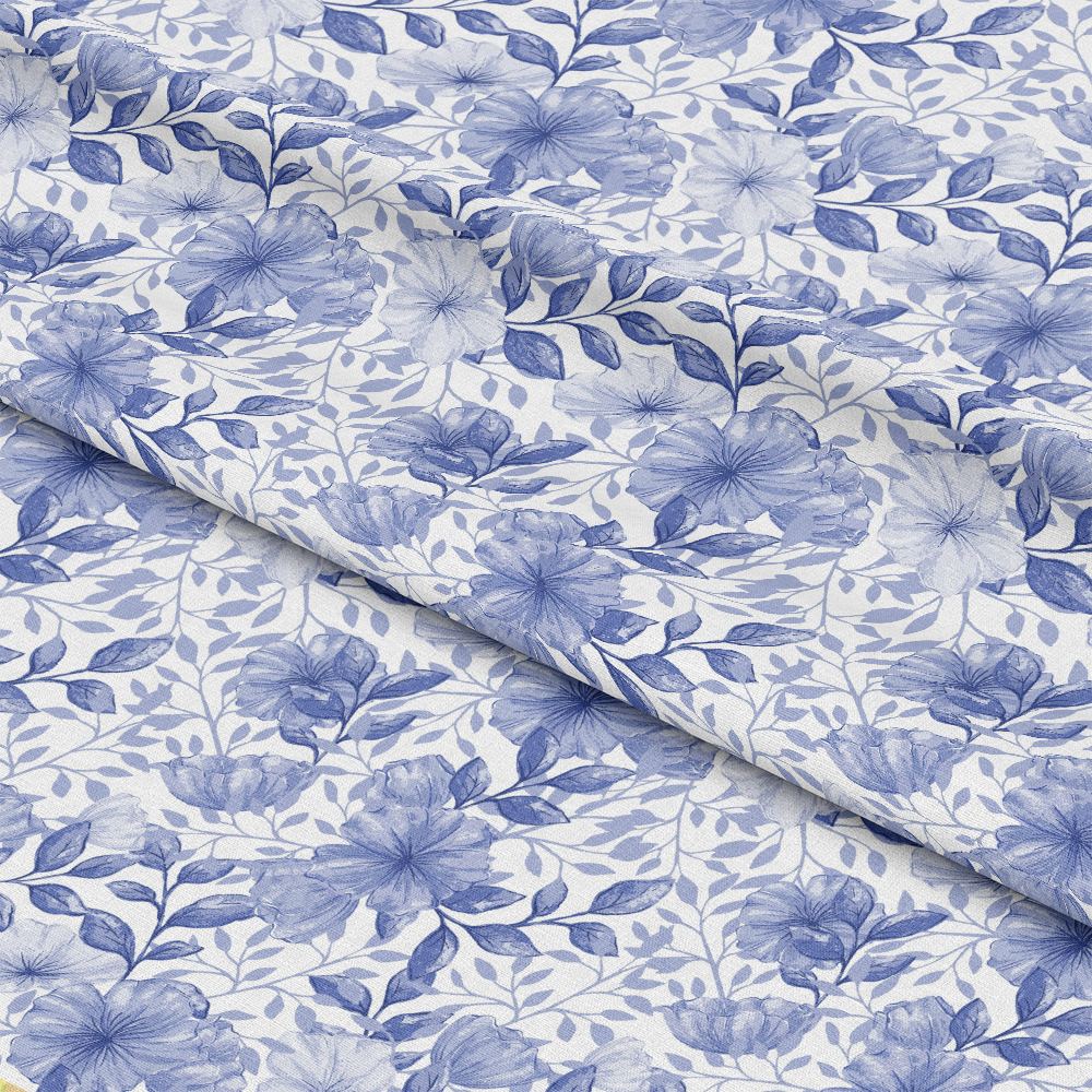 Country Flowers Pattern 52 Quilting Cotton Fabric