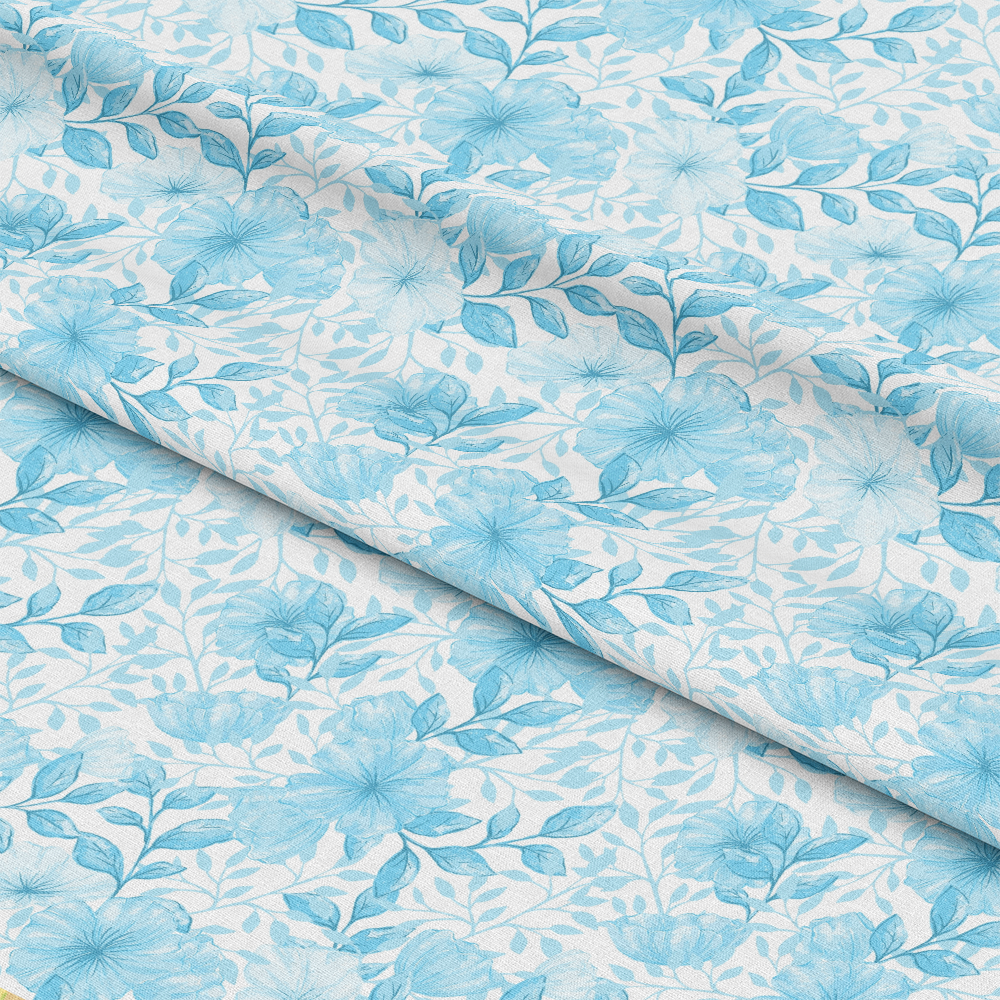 Country Flowers Pattern 60 Quilting Cotton Fabric