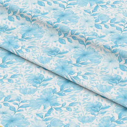 Country Flowers Pattern 60 Quilting Cotton Fabric