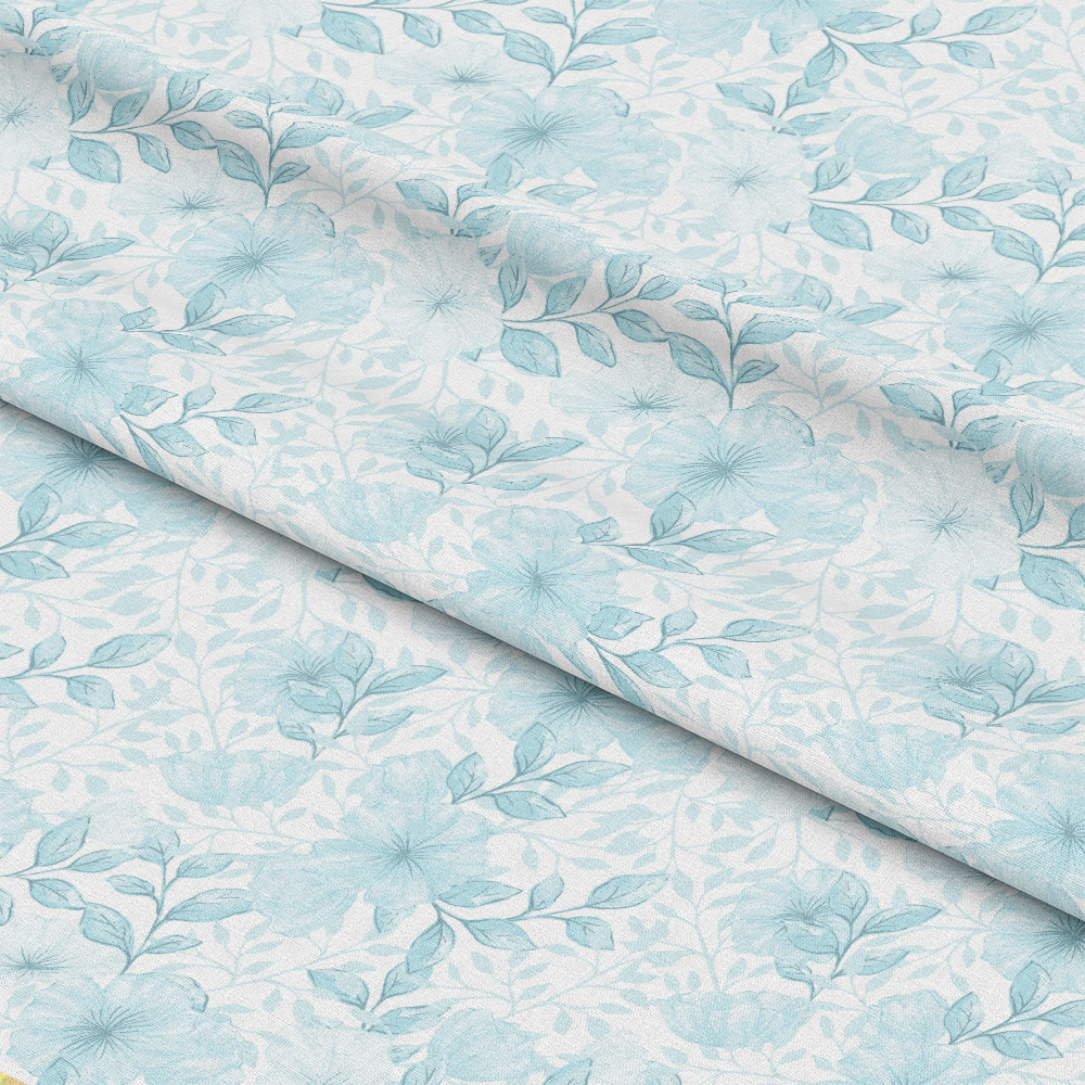 Country Flowers Pattern 62 Quilting Cotton Fabric