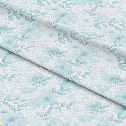 Country Flowers Pattern 62 Quilting Cotton Fabric