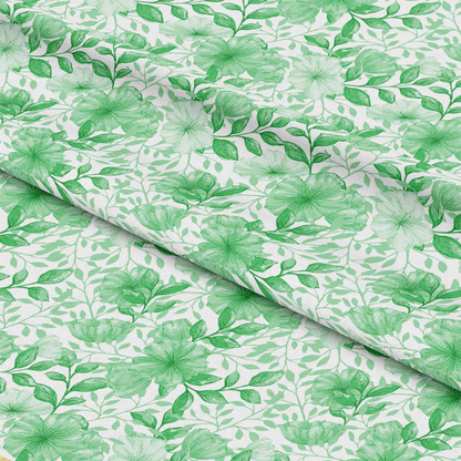 Country Flowers Pattern 73 Quilting Cotton Fabric