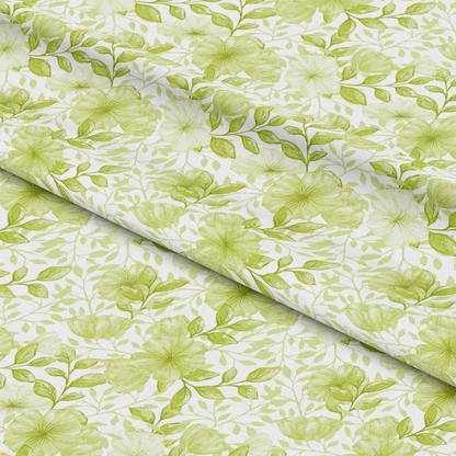 Country Flowers Pattern 83 Quilting Cotton Fabric