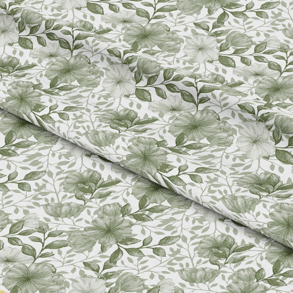 Country Flowers Pattern 84 Quilting Cotton Fabric