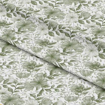 Country Flowers Pattern 84 Quilting Cotton Fabric