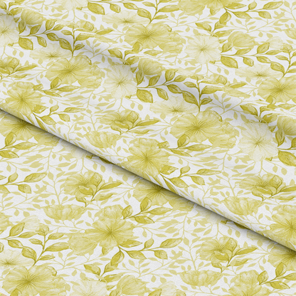 Country Flowers Pattern 86 Quilting Cotton Fabric