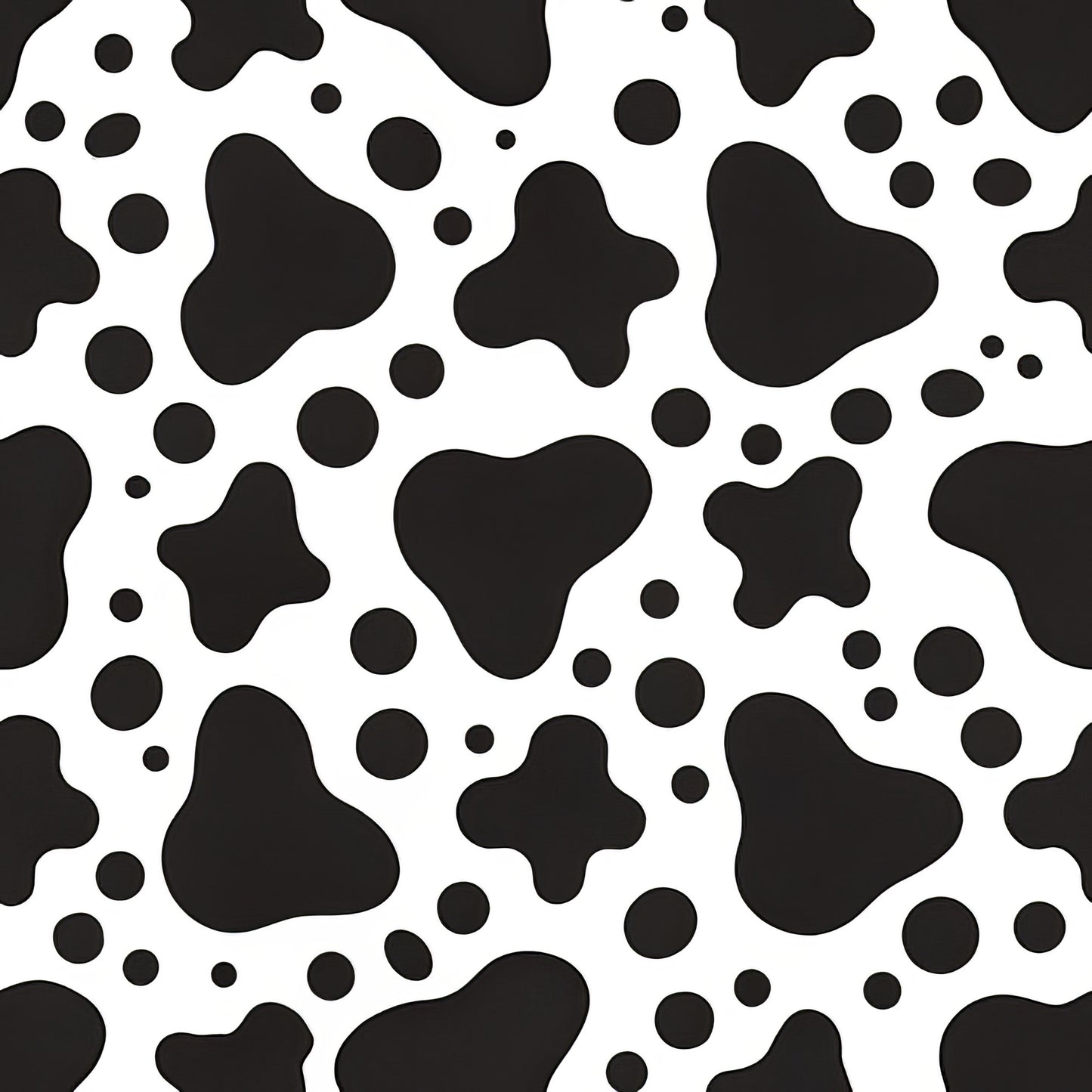 Cow Print Pattern 10 Quilting Cotton Fabric